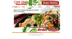 Desktop Screenshot of chefchuschinese.com